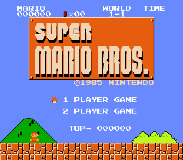 super mario bros original game 1985